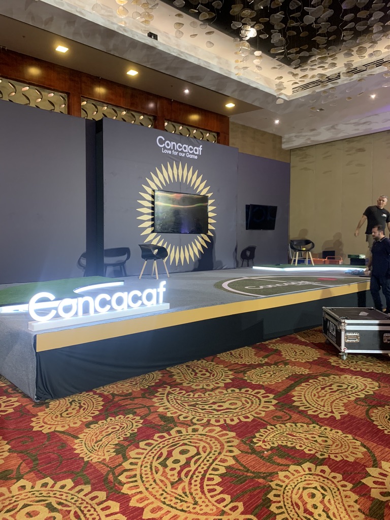 Producción de evento Concacaf Access en El Salvador