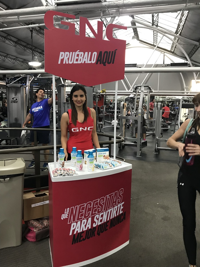 Activación GymTour para GNC Guatemala