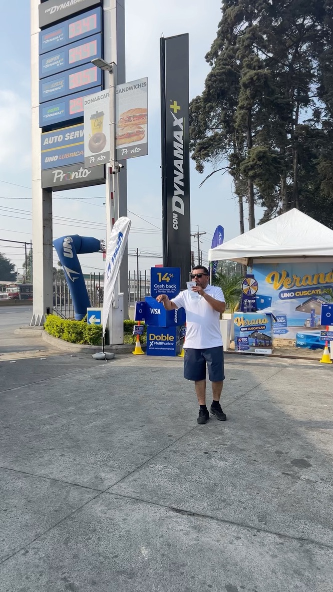 Activación de verano para Tarjetas Cuscatlán en Estaciones de Servicio Uno